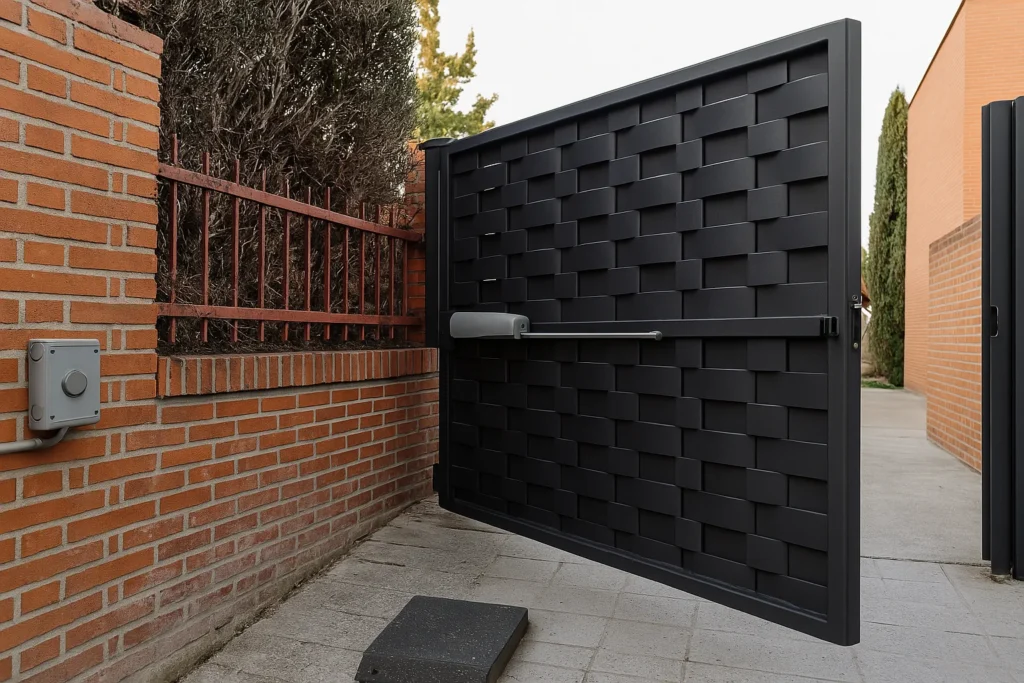 mantenimiento puerta abatible Girona
